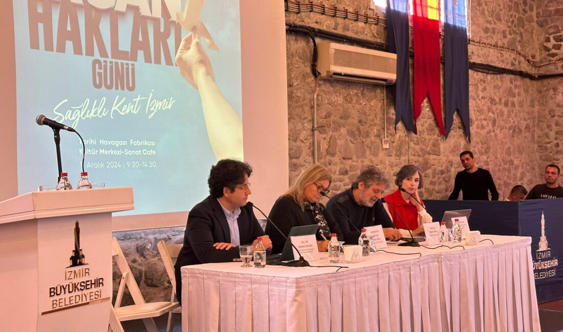 İzmir’de 11 Aralık 2024 tarihinde, Tarihi Havagazı Fabrikası Kültür Merkezi’nde