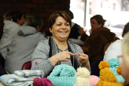 Dayanışma kenti Karşıyaka’da dezavantajlı çocuklar yararına ‘Bir Yumak Bir Gülüş’