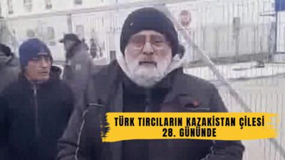Kazakistan’ın Kuryk Limanı’nda Türk tırcıların yaşadığı mağduriyet 28. gününe girdi.