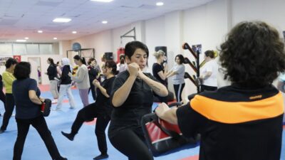 Eğitimlere ilk etapta 35 kadın kayıt yaptırmışken şiddet olaylarının artması