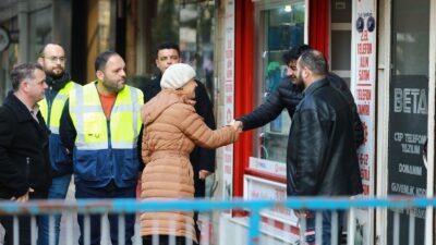 Efes Selçuk’ta kent merkezinde doğal gaz ve altyapı çalışmaları devam