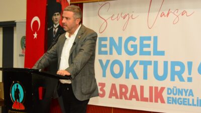 Ödemiş Belediyesi 3 Aralık Dünya Engelliler Günü nedeniyle ilçede faaliyet