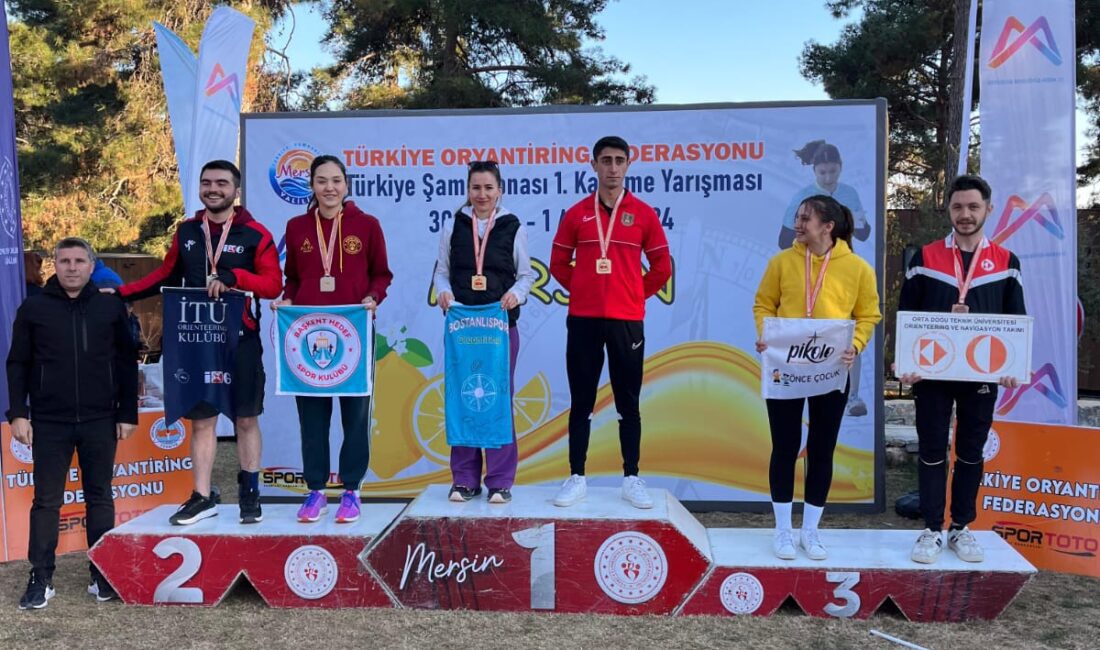 ORYANTİRİNG’E BOSTANLISPOR DAMGASI… Bostanlıspor, Türkiye Oryantiring Şampiyonası’na damgasını vurdu!..