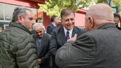 İzmir Büyükşehir Belediye Başkanı Dr. Cemil Tugay, Kınık'ta yaptığı koordinasyon
