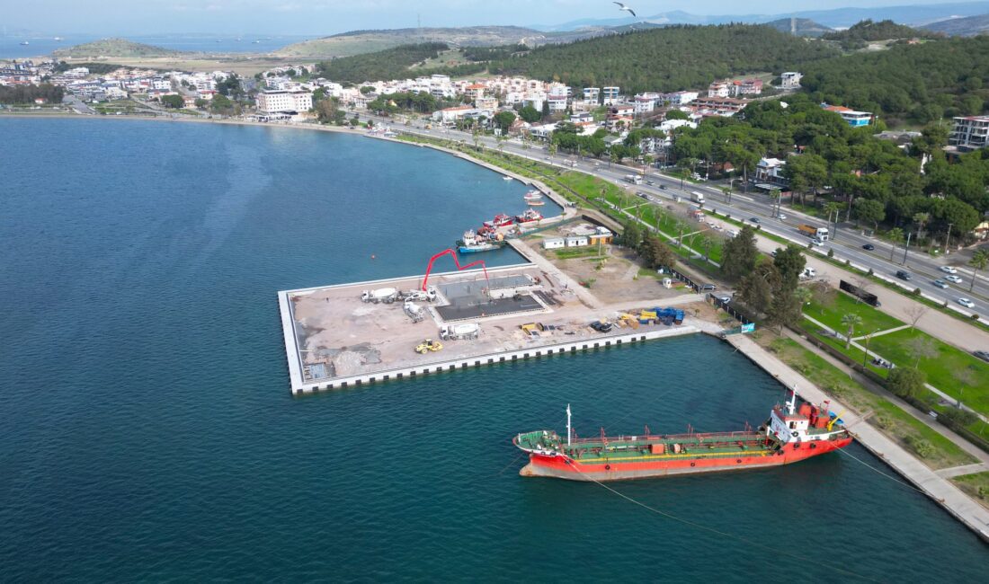 Aliağa Yolcu İskelesi’nde Sona Doğru Aliağa’yı Kuzey Ege’nin turizmde öncü kentlerinden biri haline dönüştürecek Aliağa