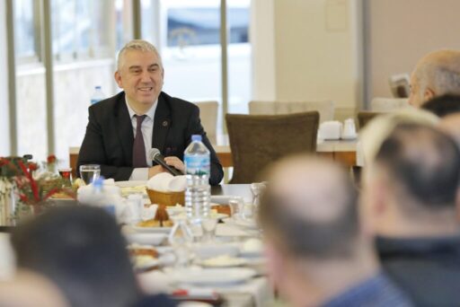 10 Ocak Çalışan Gazeteciler Günü dolayısıyla bölgedeki gazetecilerle bir araya