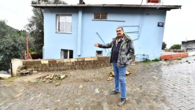 İzmir Büyükşehir Belediyesi, eylül ayında Menderes’in Özdere Mahallesi’nde yaşanan sağanak