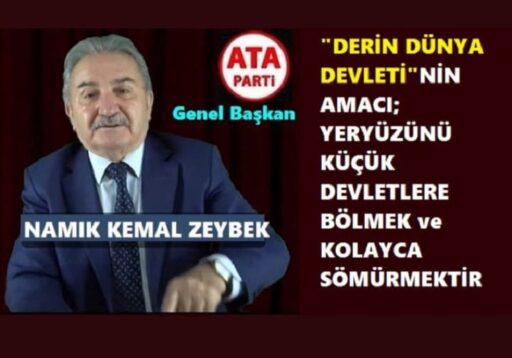ATA PARTİ GENEL BAŞKANI ZEYBEK’ten FLAŞ İDDİA : “TERÖRİSTBAŞI İLE