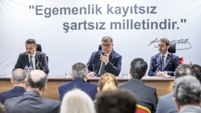 Büyükşehir Belediye Başkanı Dr. Cemil Tugay, kentin sağlıklı şekilde planlanmasının