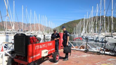 Muğla Büyükşehir Belediyesi İtfaiyesi il genelinde konaklama tesisleri,
akaryakıt ve LPG