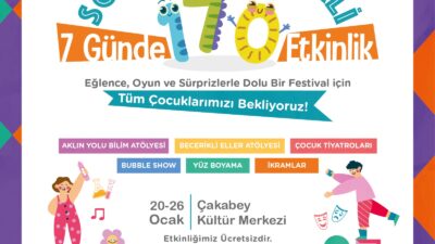 Çeşme belediyesi Çakabey Kültür Merkezi’nde düzenlenecek  Sömestr Festivali ile