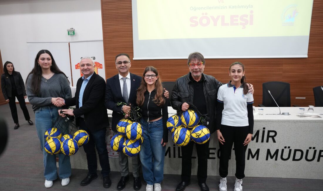 Göztepe Kadın Voleybol Takımı İzmirli Öğrencilerle Buluştu İzmir İl Millî Eğitim Müdürlüğü, Papara Göztepe Voleybol Şubesi ve