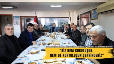 Ege Bölgesi Erzurum Dernekleri Birliği Federasyonu Başkanı Zakir Salmanoğlu, federasyon binasında düzenlediği