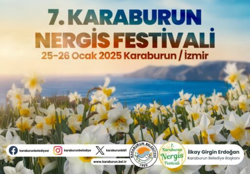  7. Karaburun Nergis Festivali, 25-26 Ocak tarihlerinde “Nergisin Başkenti”