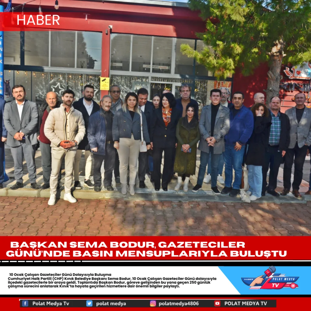 10 Ocak Çalışan Gazeteciler Günü Dolayısıyla Buluşma