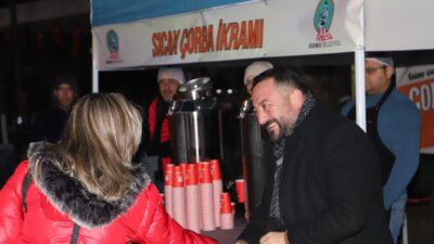 Ödemiş Belediyesi “Sabah Çorbanız Bizden” sloganıyla, çorba ikramına başladı.