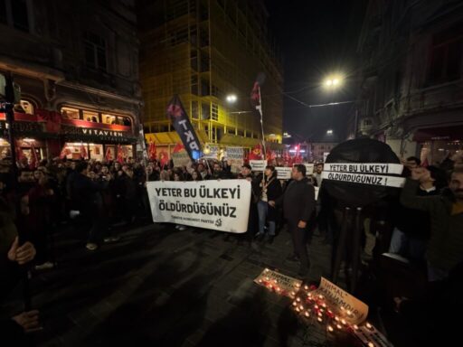 Türkiye Komünist Partisi (TKP), Bolu'da bir otelde çıkan yangın sonucu