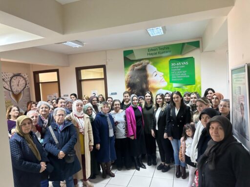 Ak Parti Karşıyaka Kadın Kolları olarak, 1-31 Ocak Rahim Ağzı