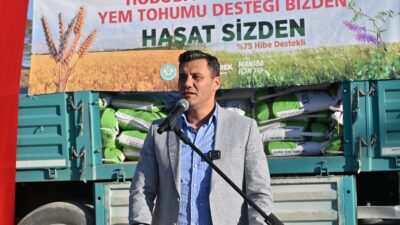 Manisa Büyükşehir Belediyesi, tarım ve hayvancılık sektöründe yaptığı önemli destekler