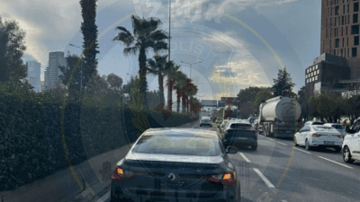 İzmir’in Bornova ilçesi Ankara Caddesi, Merkez istikametine doğru Egemak Köprü