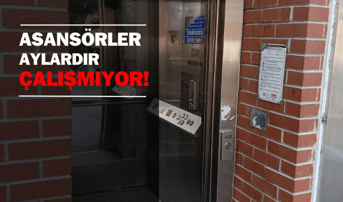 İzmir’de asansörler aylardır çalışmıyor: Engelliler mağdur İzmir Bölge Metro istasyonunda, hem İzmir Büyükşehir Belediyesi’ne bağlı üst