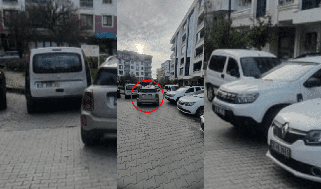 İzmir’in Bornova ilçesindeki 549 Sokak kesişiminde sık sık yolun uygunsuz