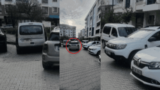 İzmir’in Bornova ilçesindeki 549 Sokak kesişiminde sık sık yolun uygunsuz