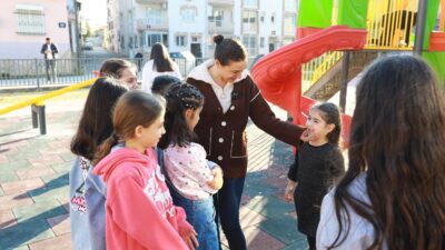 Haftanın ilk iş gününe Belevi’de başlayan Efes Selçuk Belediye Başkanı