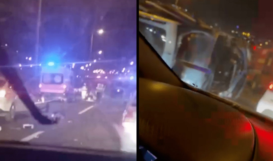 İzmir çevre yolunda zincirleme kaza: Yaralılar var İzmir’in çevre yolu üzerinde, Çiğli istikametinde gerçekleşen zincirleme trafik kazası,