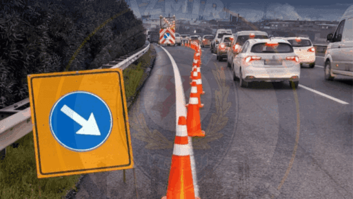 Otoyol üzeri Işıkkent Rampalar'dan Pınarbaşı Kavşağı'na kadar olan 1 kilometrelik