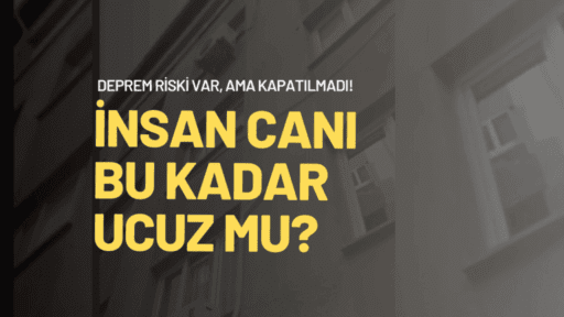 Aile Sağlığı Merkezi, 30 Mart 2023 tarihinde deprem riski taşıyan