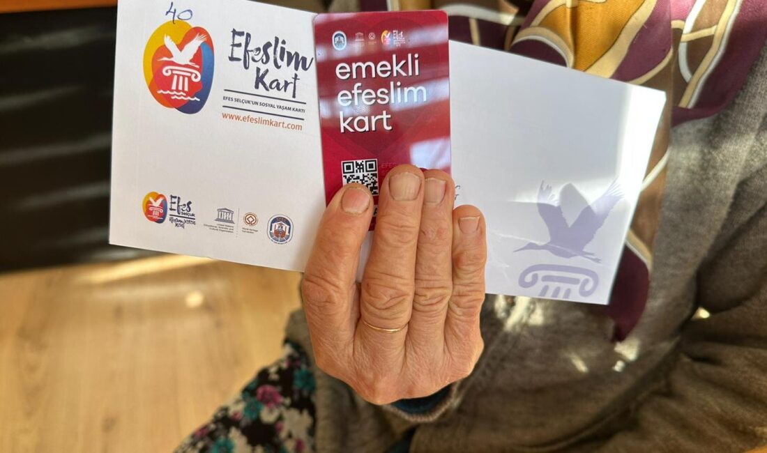 Efes Selçuk Belediyesi, sosyal yaşam kartı Efeslim Kart ve Emekli