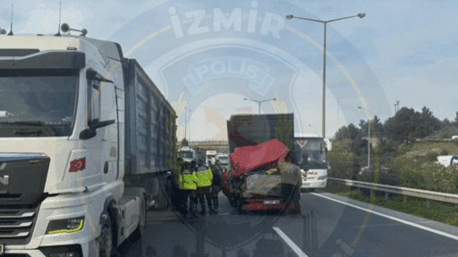 İzmir-Aydın Otoyolu'nda bu sabah saatlerinde Torbalı istikametine doğru bir trafik