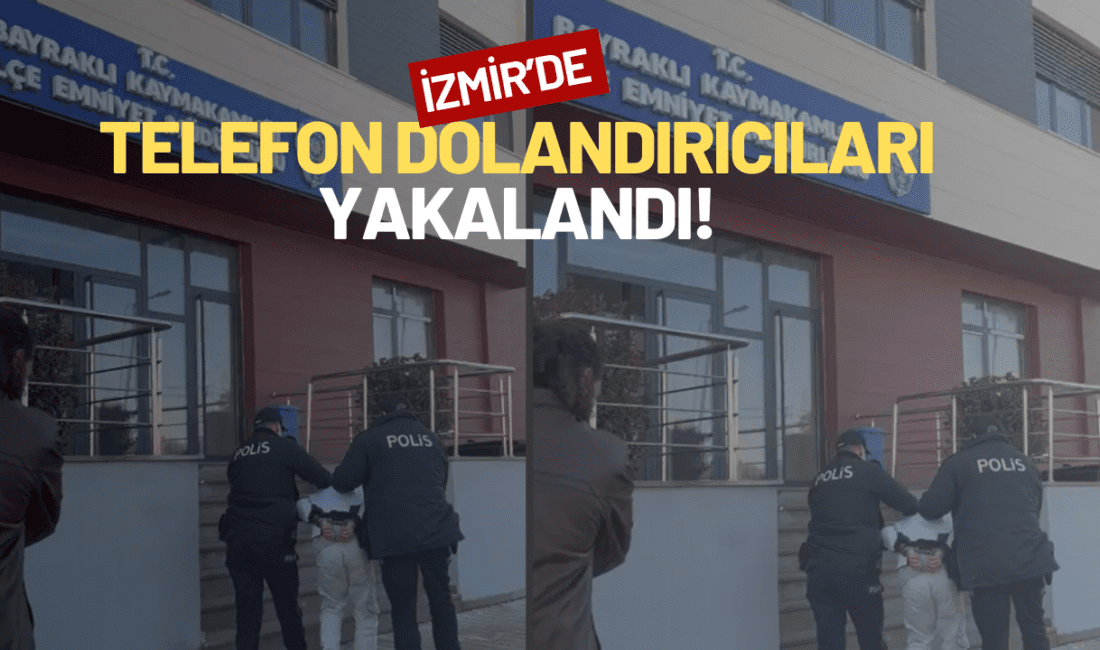 Bayraklı ilçesinde kendisini polis olarak tanıtıp dolandıran iki kişi, polis