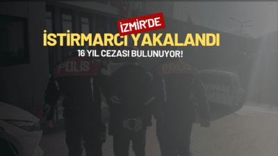İzmir'de suçlulara geçit yok Kaçak hükümlü kıskıvrak yakalandı.