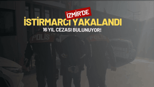 İzmir'de suçlulara geçit yok Kaçak hükümlü kıskıvrak yakalandı.