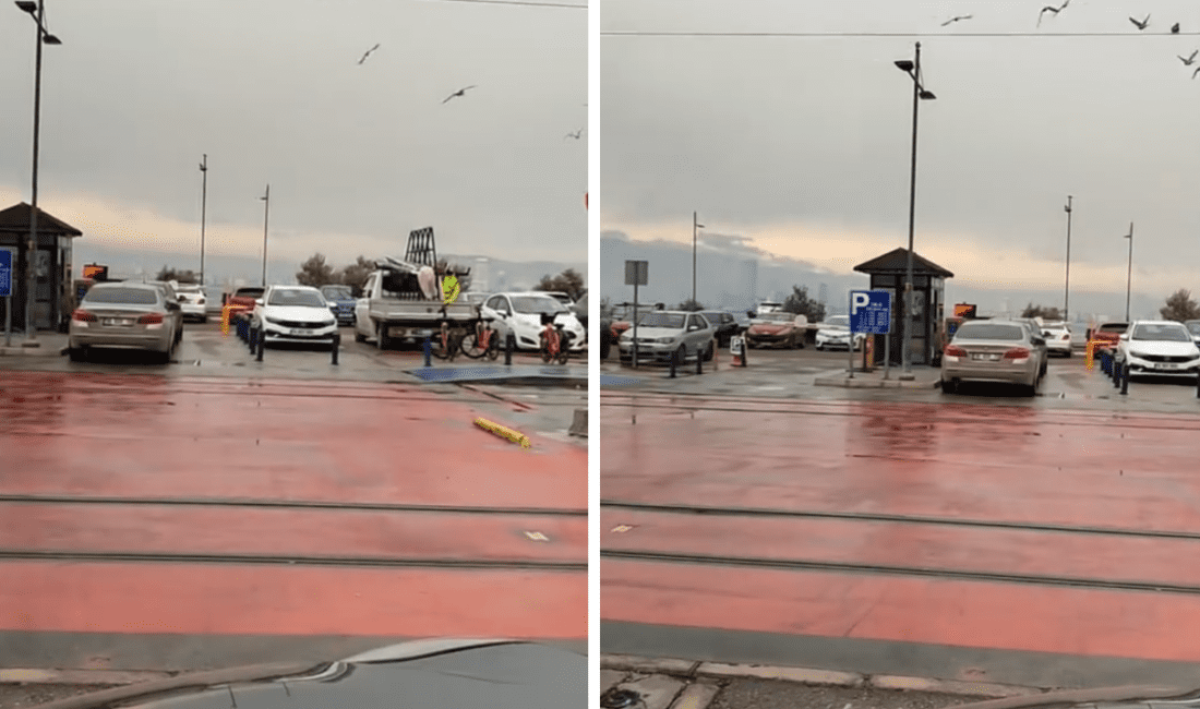 Karşıyaka'da iskele yakınındaki otoparklar, araç sahipleri için büyük bir sorun