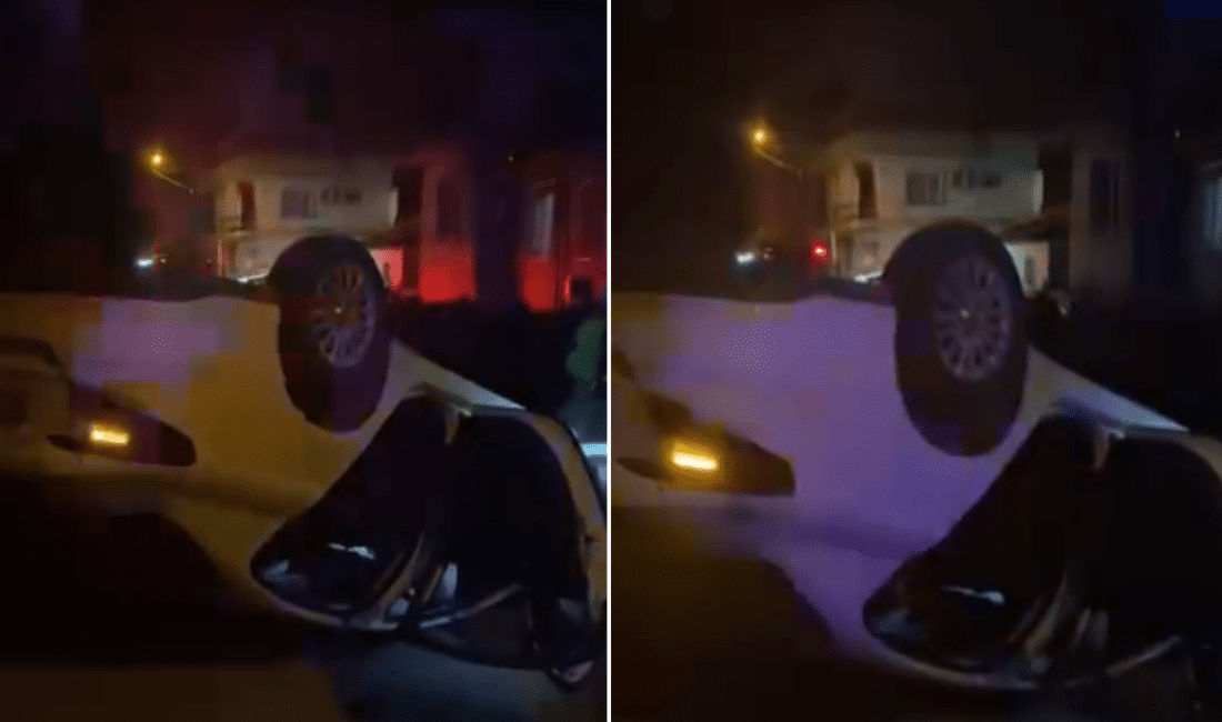 İzmir’in Bayraklı ilçesi Gümüşpala Mahallesi 7083 Sokak’ta dün akşam saatlerinde