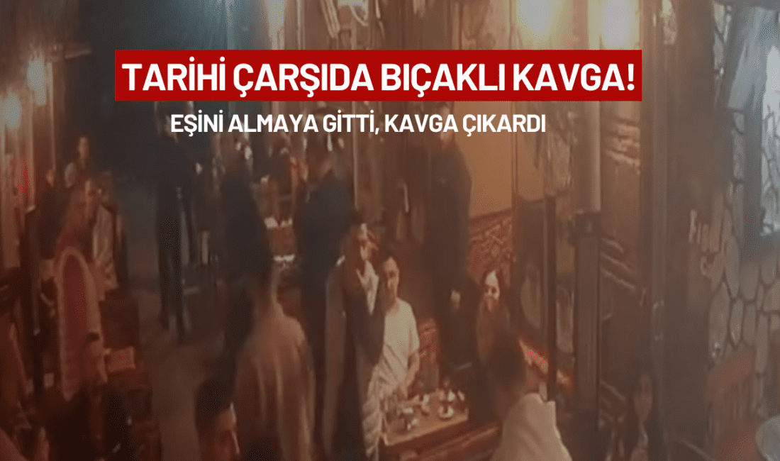 İzmir Kemeraltı’nda bıçaklı kavga İzmir’in tarihi Kemeraltı Çarşısı’nda bulunan Kahveciler Sokağı’nda dün akşam saat