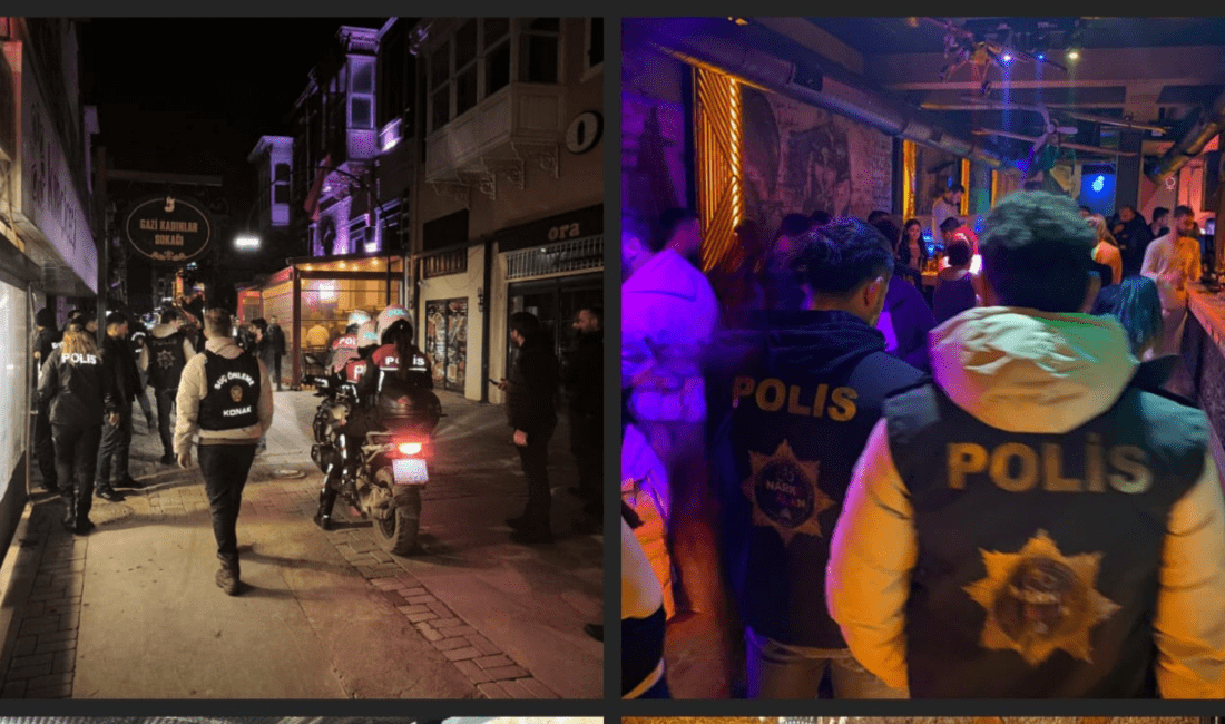 Konak İlçe Emniyet Müdürlüğü tarafından düzenlenen Huzurlu Konak Uygulaması'nın 12.’si