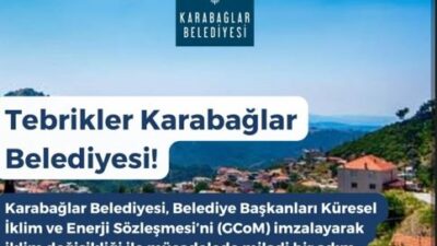 Karabağlar Belediyesi, çevresel sürdürülebilirlik ve iklim değişikliğiyle mücadele konusundaki kararlılığını
