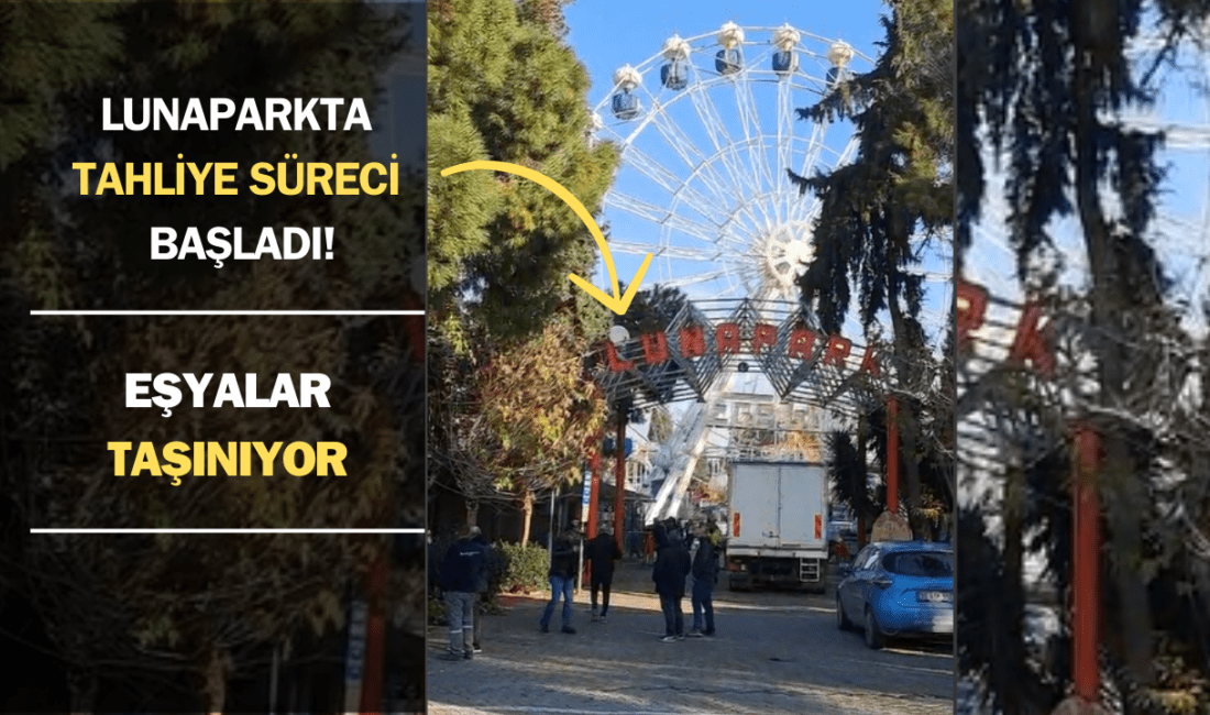 İzmir Kültürpark Lunaparkı’nda tahliye süreci başladı! İzmir’in simgelerinden biri haline gelen Kültürpark Lunaparkı’nın tahliye işlemleri resmen