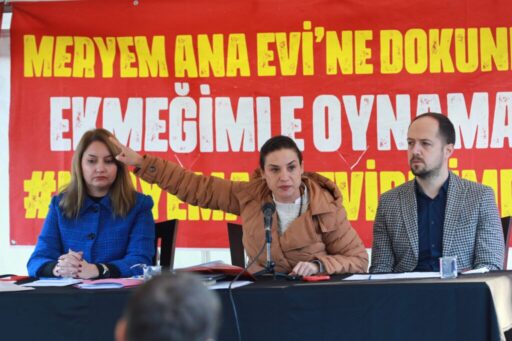 2025 yılının ilk meclis toplantısı, Meryem Ana Evi nöbet alanında