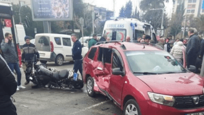 İzmir’in Konak ilçesi Hatay semtinde bugün saat 15.15 sıralarında trajik
