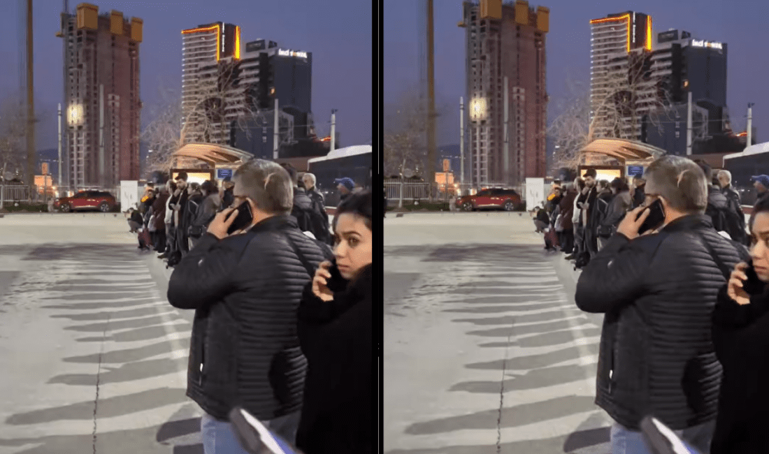 Sabah saatlerinden itibaren yoğunlaşan yolcu trafiği, özellikle iş ve okul