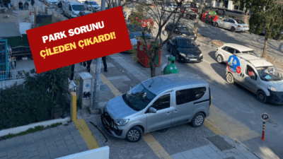 İzmir’in Karşıyaka ilçesi Yeni Girne Bulvarı’nda yaşanan park sorunu, hem