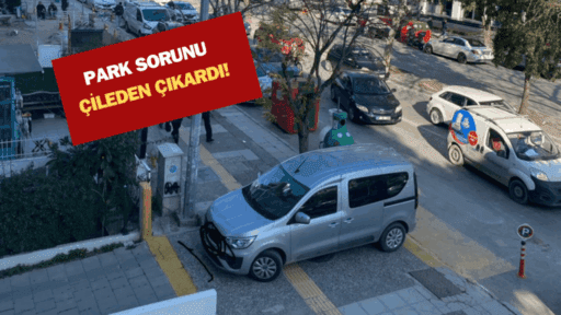 İzmir’in Karşıyaka ilçesi Yeni Girne Bulvarı’nda yaşanan park sorunu, hem