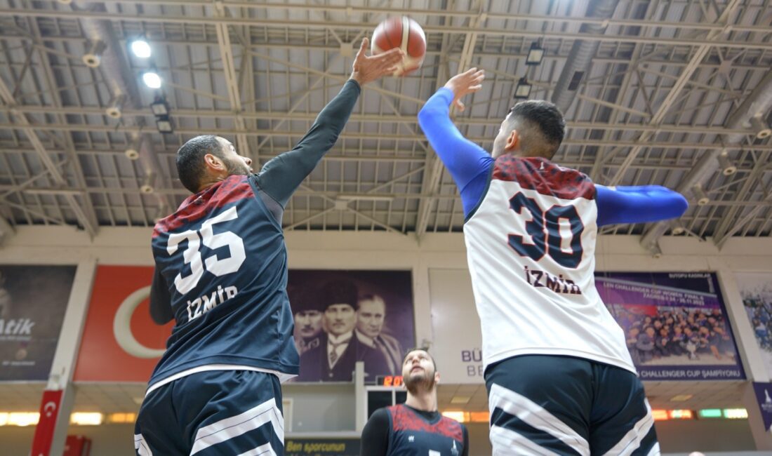 İzmir'de sporun kalbi Kültürpark Celal Atik Spor Salonu'nda atıyor. Bin