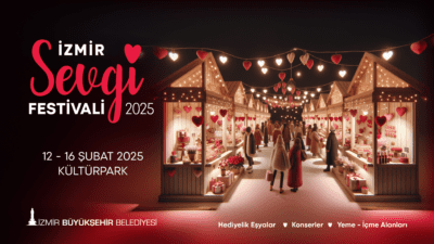 İzmir Büyükşehir Belediyesi, 14 Şubat Sevgililer Günü’ne özel aşk dolu