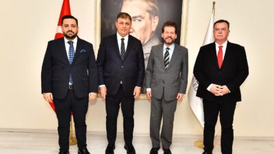 İzmir Büyükşehir Belediye Başkanı Dr. Cemil Tugay, Kuzey Makedonya Büyükelçisi